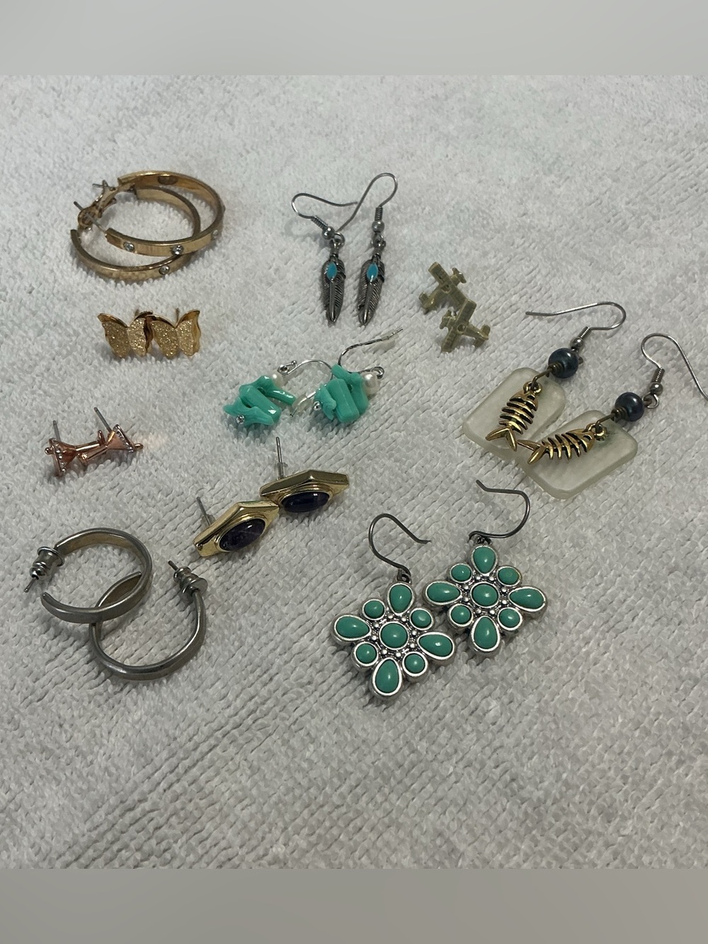 10 Pairs of Earrings Bundle